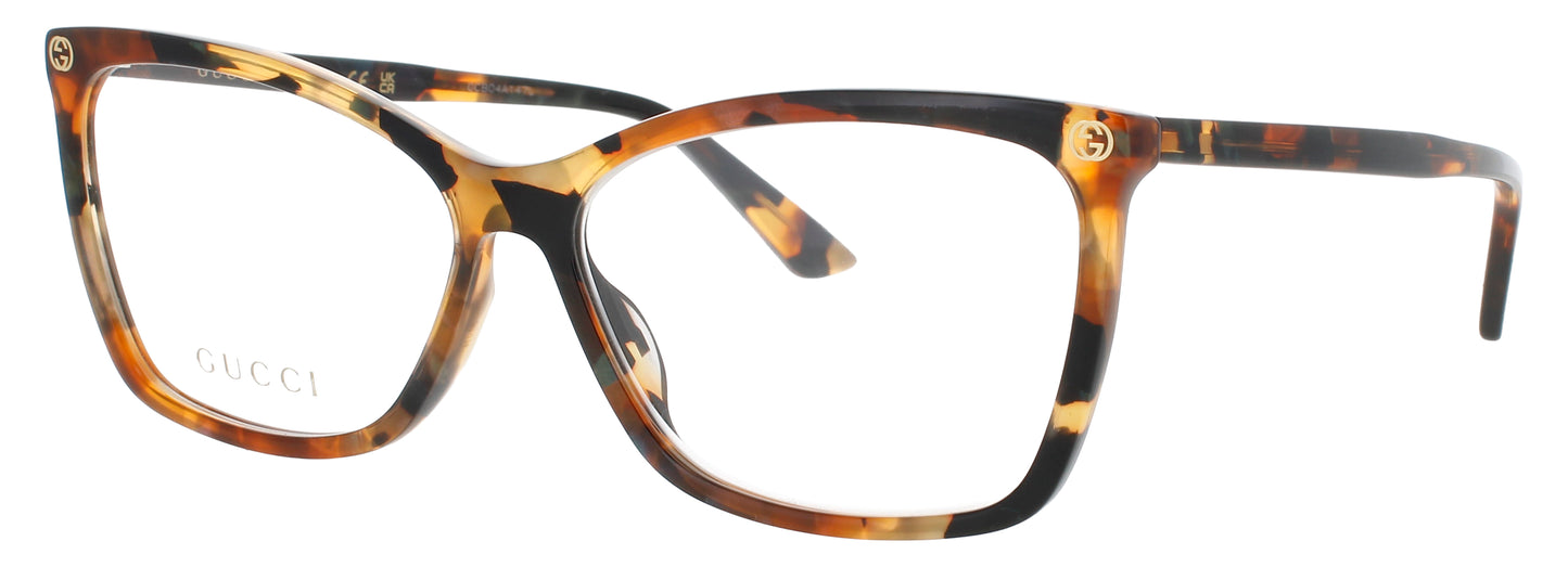 GUCCI GG0025O Frame HAVANA Lens DEMO