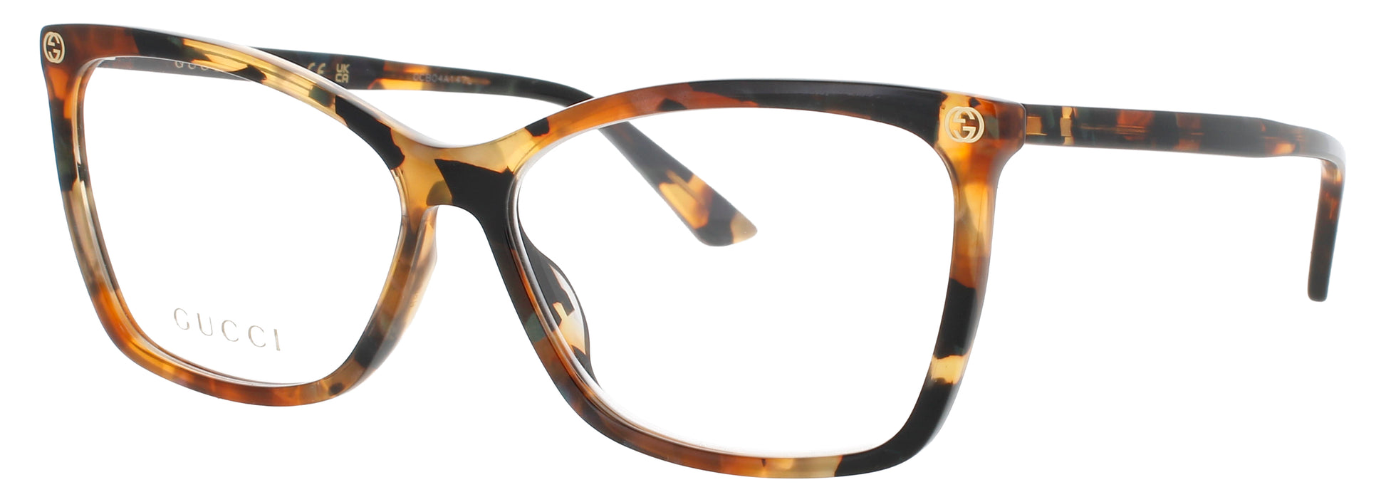 GUCCI GG0025O Frame HAVANA Lens DEMO