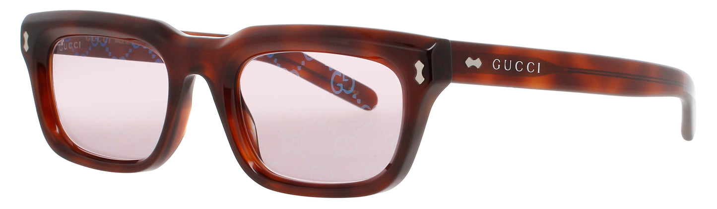 GUCCI GG1524S Frame BROWN Lens VIOLET