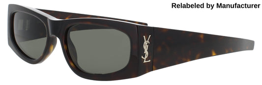 SAINT LAURENT SL-M140 Frame HAVANA Lens SMOKE