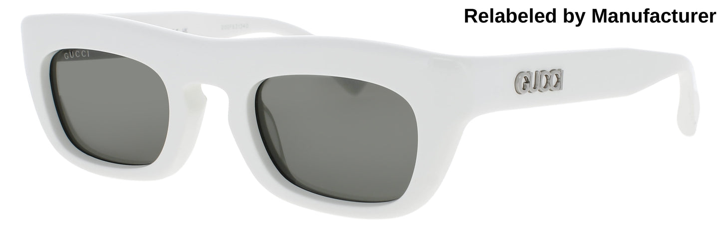 GUCCI GG1777S Frame WHITE Lens SMOKE