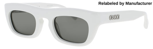 GUCCI GG1777S Frame WHITE Lens SMOKE