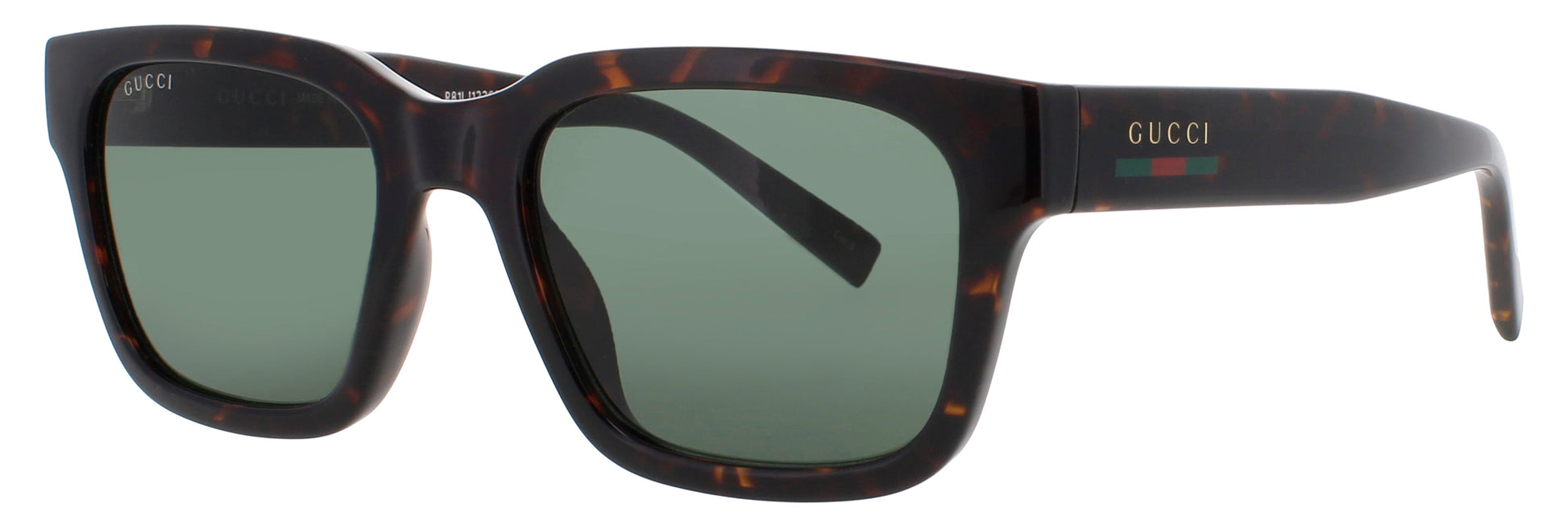 GUCCI GG1857S Frame HAVANA Lens GREEN