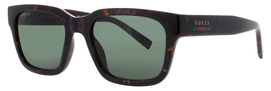 GUCCI GG1857S Frame HAVANA Lens GREEN