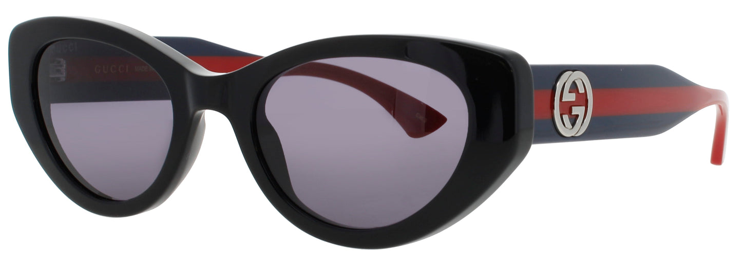 GUCCI GG1862S Frame BLACK/BLUE/RED Lens VIOLET