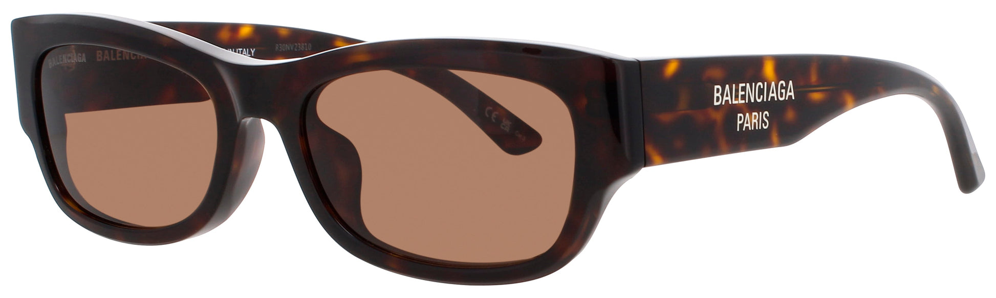 BALENCIAGA BB0390SK Frame BROWN Lens BROWN