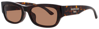 BALENCIAGA BB0390SK Frame BROWN Lens BROWN