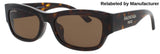 BALENCIAGA BB0390SK Frame HAVANA Lens BROWN TINT