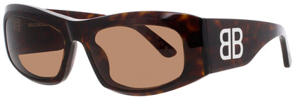 BALENCIAGA BB0395S Frame BROWN Lens BROWN