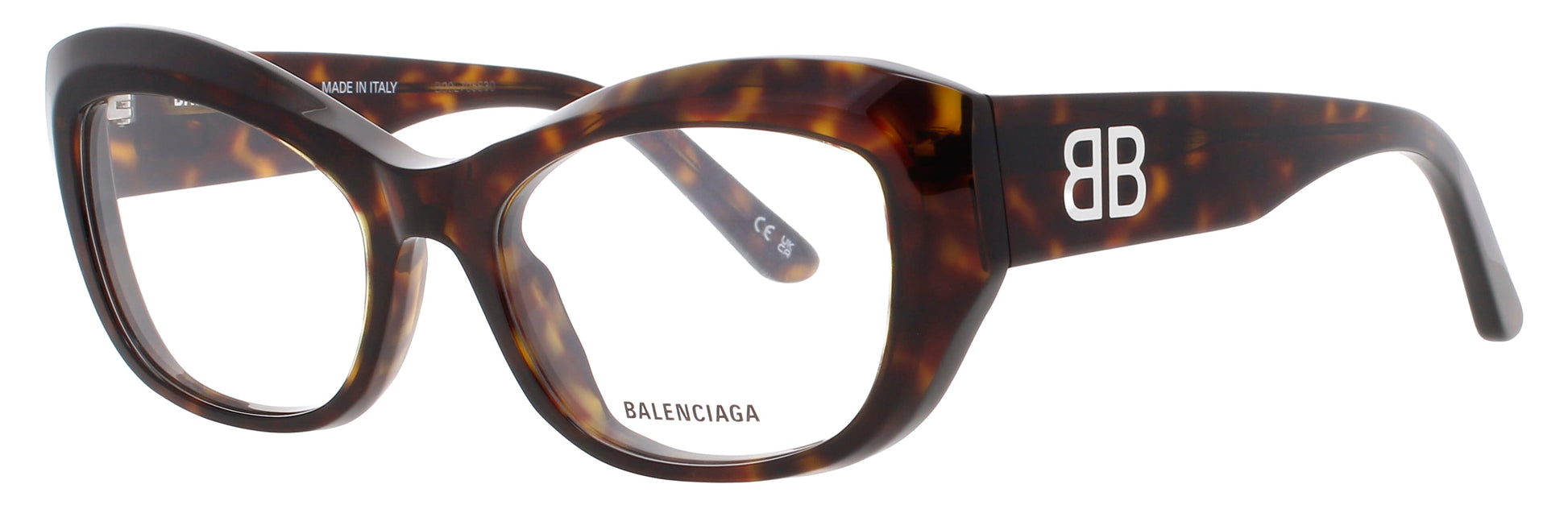 BALENCIAGA BB0398O Frame BROWN Lens DEMO