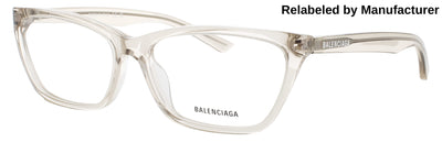 BALENCIAGA BB0406O Frame BEIGE Lens DEMO