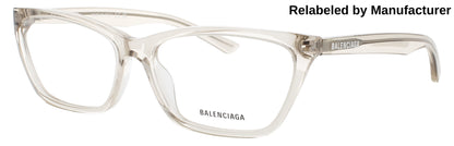 BALENCIAGA BB0406O Frame BEIGE Lens DEMO