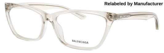 BALENCIAGA BB0406O Frame BEIGE Lens DEMO