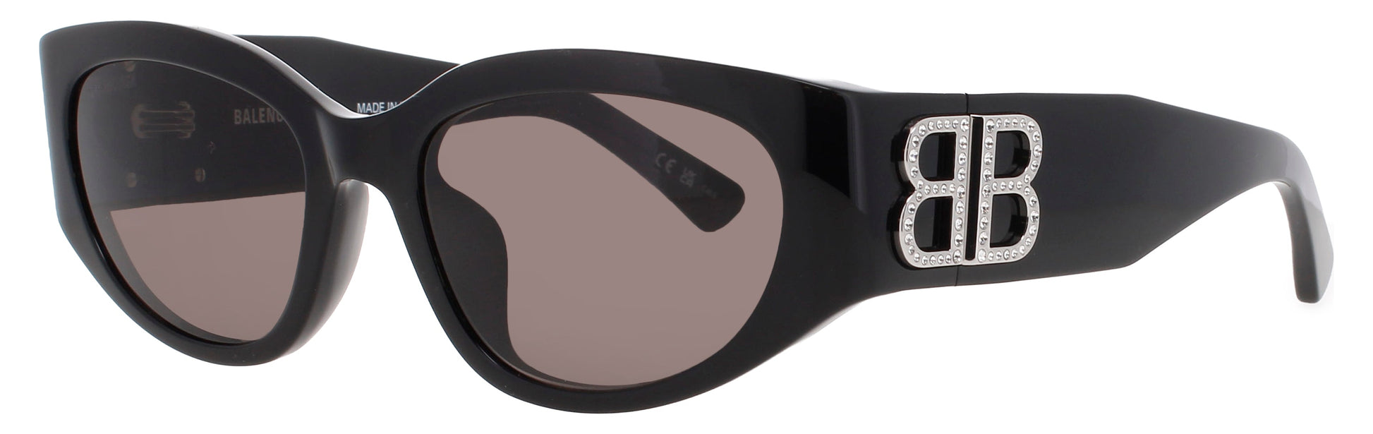 BALENCIAGA BB0324SK Frame BLACK Lens GREY