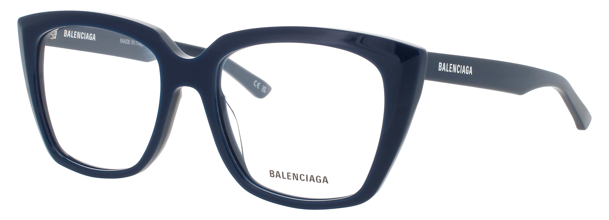 BALENCIAGA BB0062O Frame BLUE Lens DEMO