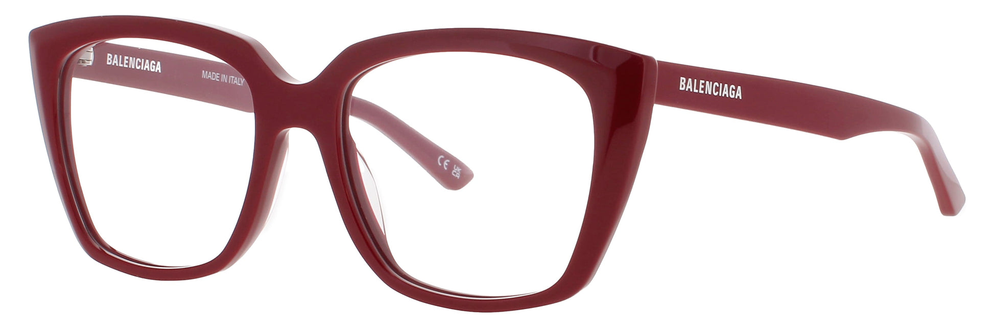 BALENCIAGA BB0062O Frame RED Lens DEMO