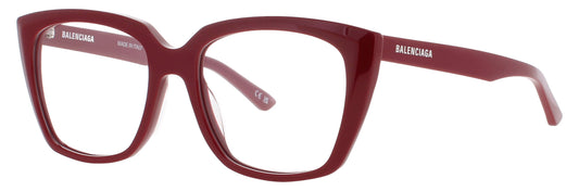 BALENCIAGA BB0062O Frame RED Lens DEMO