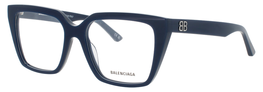 BALENCIAGA BB0130O Frame BLUE Lens DEMO