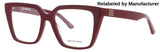 BALENCIAGA BB0130O Frame RED Lens DEMO