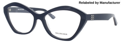 BALENCIAGA BB0341O Frame BLUE Lens DEMO