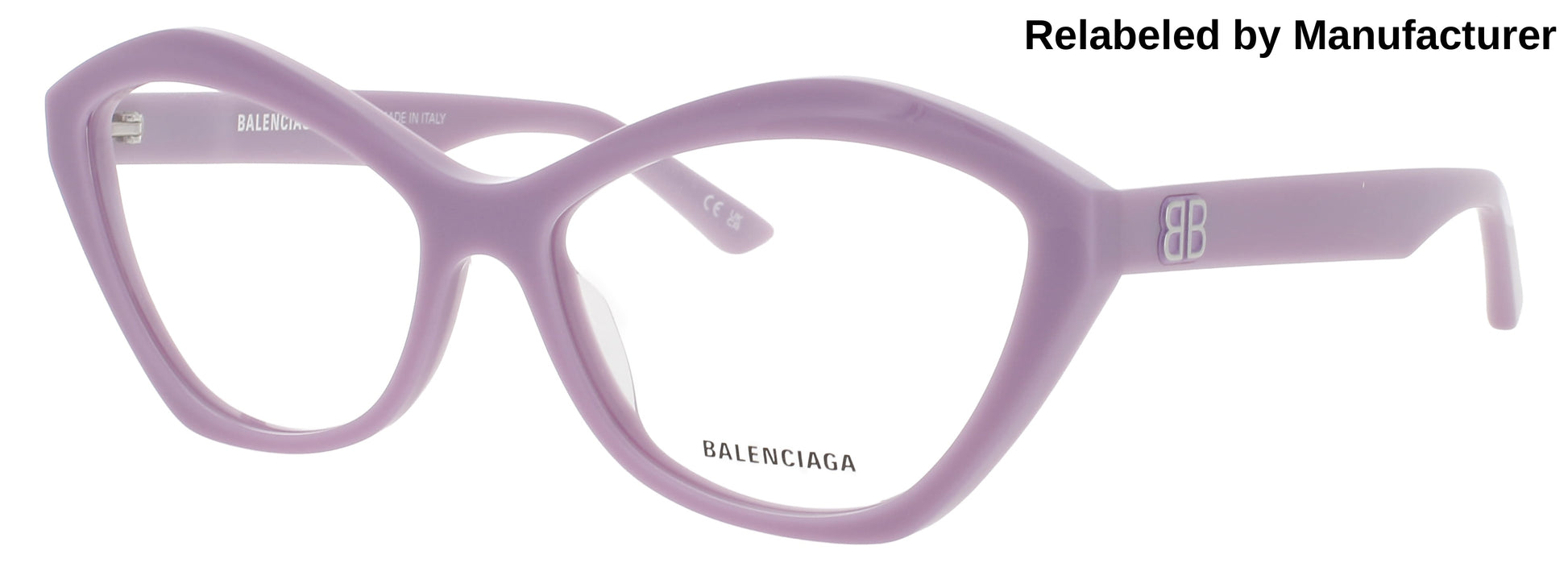 BALENCIAGA BB0341O Frame VIOLET Lens DEMO