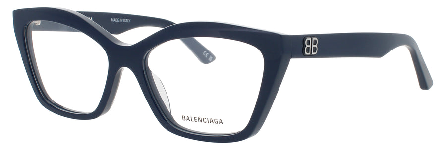 BALENCIAGA BB0342O Frame BLUE Lens DEMO