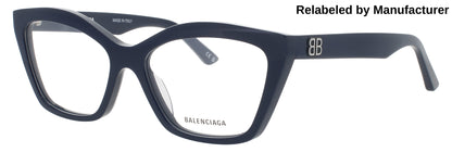 BALENCIAGA BB0342O Frame BLUE Lens DEMO