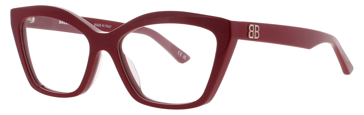 BALENCIAGA BB0342O Frame RED Lens DEMO