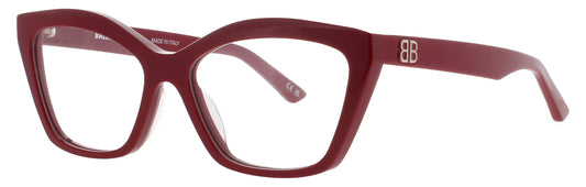 BALENCIAGA BB0342O Frame RED Lens DEMO