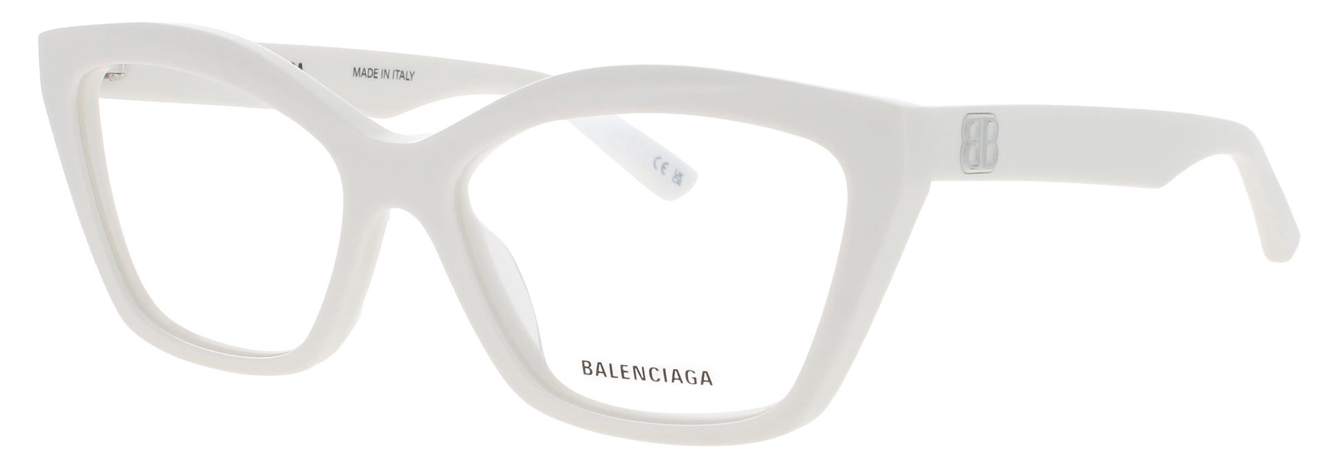BALENCIAGA BB0342O Frame WHITE Lens DEMO