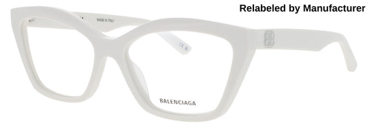 BALENCIAGA BB0342O Frame WHITE Lens DEMO