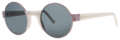 ANDY WOLF MUKHINA  Frame WHITE/PINK Lens SMOKE