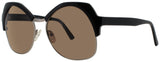 ANDY WOLF ONE Frame BLACK Lens ROSE