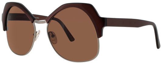 ANDY WOLF ONE Frame BROWN Lens ROSE