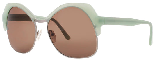 ANDY WOLF ONE HEART  Frame GREEN Lens GOLD MIRROR