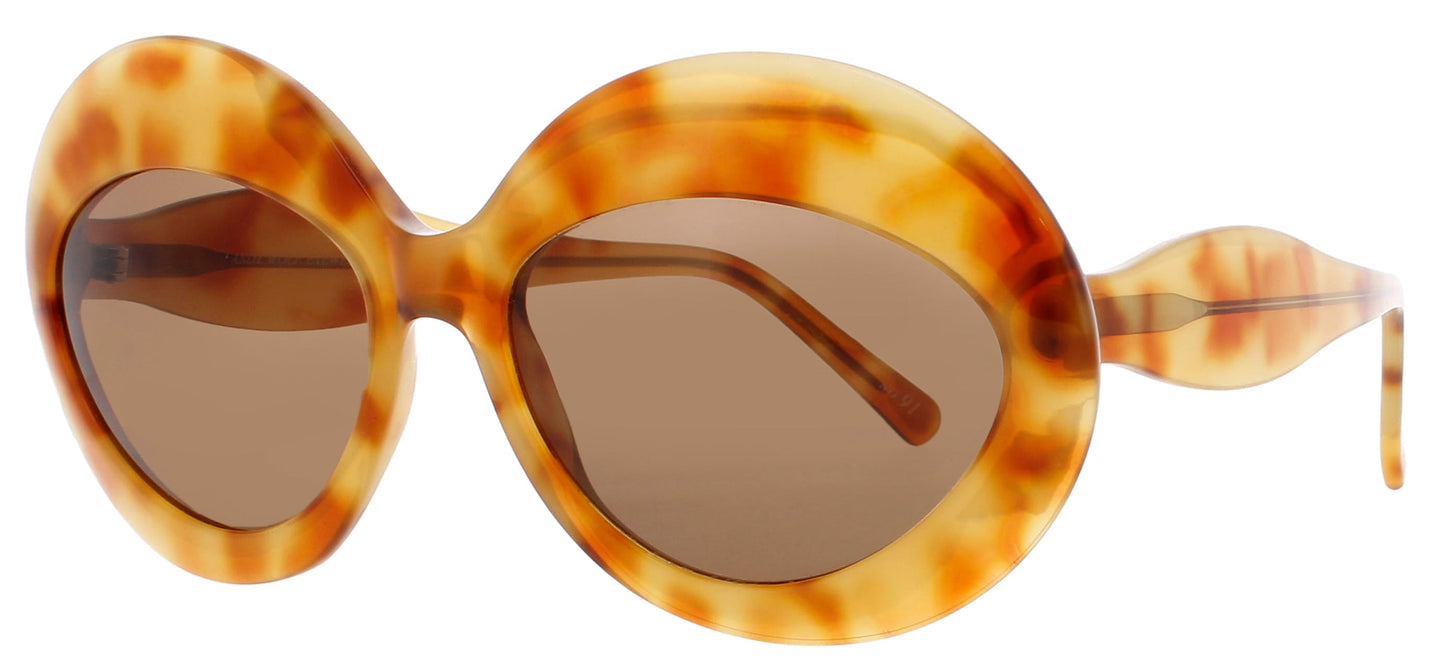 ANDY WOLF RISING HIGH  Frame BROWN Lens BROWN TINT