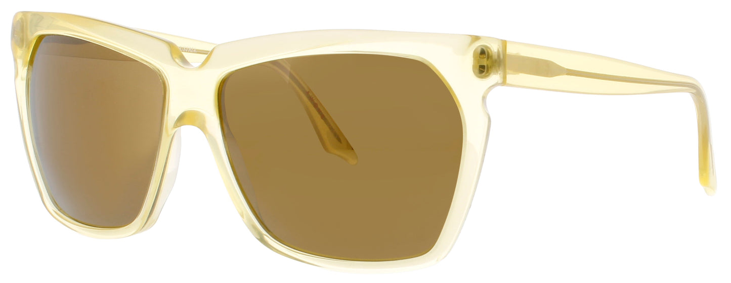 ANDY WOLF SOCIALIZER  Frame TRANSPARENT YELLOW Lens GOLD MIRROR