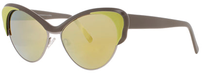 ANDY WOLF SWEET SUMMER BREEZE  Frame BROWN Lens GOLD MIRROR