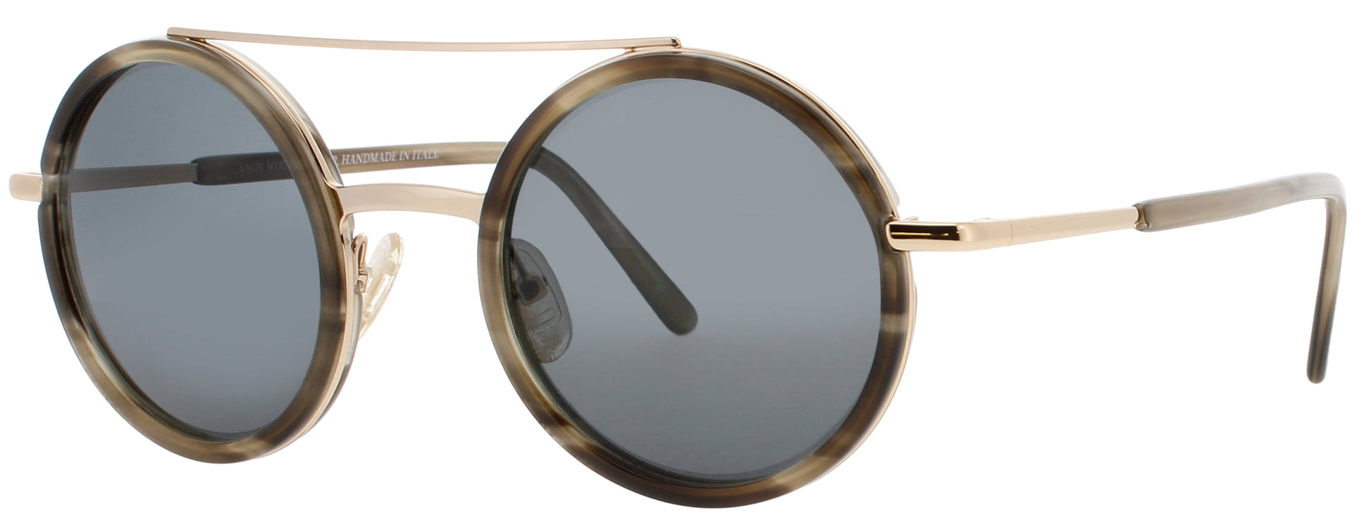 ANDY WOLF BLISS  Frame GOLD/HAVANA Lens SMOKE