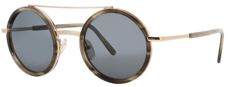 ANDY WOLF BLISS  Frame GOLD/HAVANA Lens SMOKE