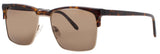 ANDY WOLF COMFORT  Frame GOLD/BROWN Lens BROWN