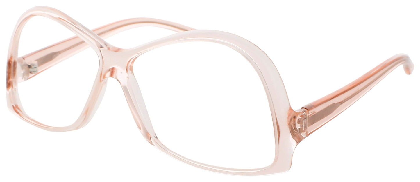 ANDY WOLF 5049 Frame CRYSTAL PINK Lens DEMO