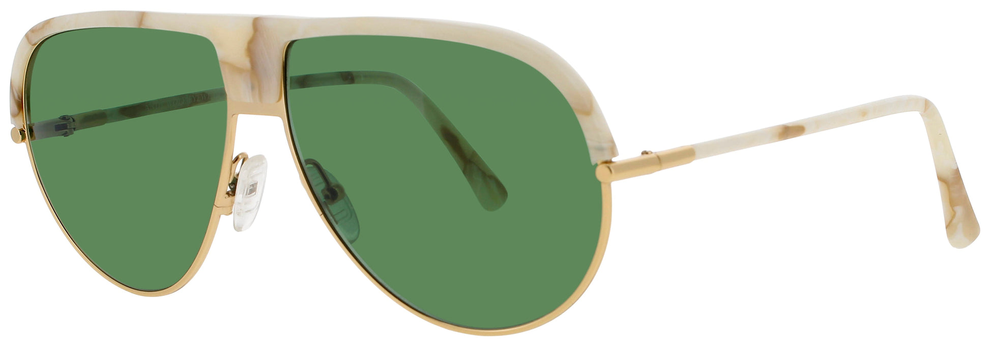 ANDY WOLF MIGHT Frame GOLD Lens GREEN