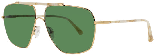 ANDY WOLF VAST Frame BROWN Lens GREEN