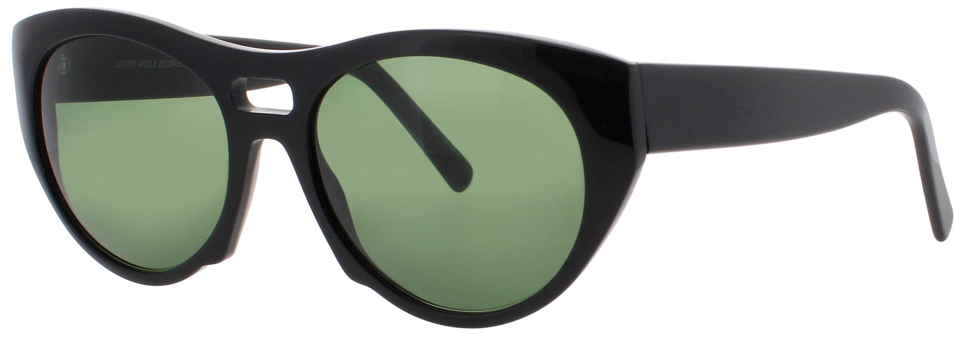 ANDY WOLF STRENGTH  Frame BLACK Lens GREEN