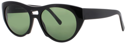 ANDY WOLF STRENGTH  Frame BLACK Lens GREEN