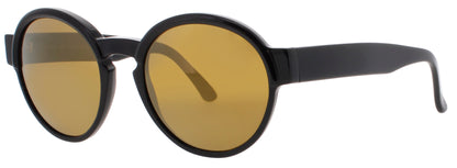 ANDY WOLF ELEVATION  Frame BLACK Lens GOLD POLARIZED
