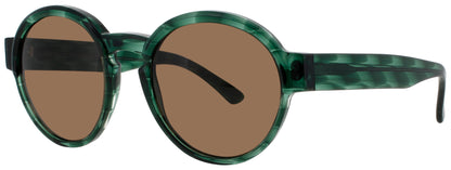 ANDY WOLF ELEVATION Frame GREEN Lens BROWN