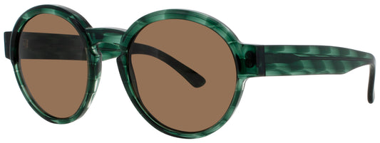 ANDY WOLF ELEVATION Frame GREEN Lens BROWN