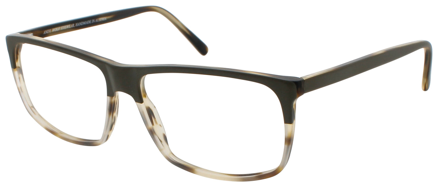 ANDY WOLF 4525 Frame OLIVE Lens DEMO